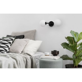 Lampa ścienna KOP B czarna do łazienki, korytarza lub eleganckiej strefy przy lustrze