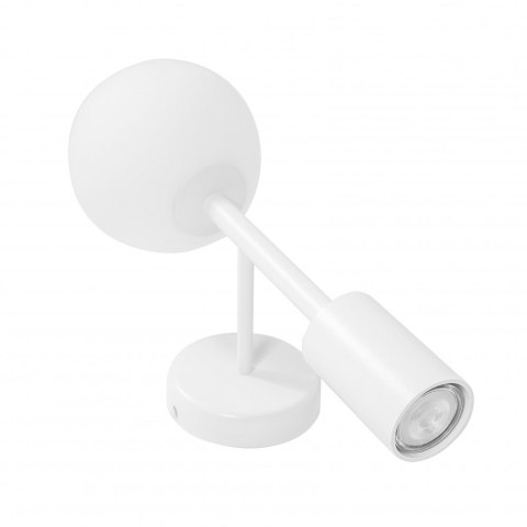 Lampa ścienna KOP C biała do salonu, korytarza lub sypialni