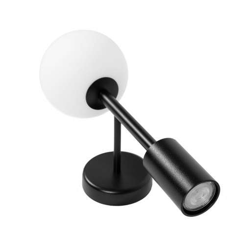 Lampa ścienna KOP C czarna do salonu, korytarza lub sypialni