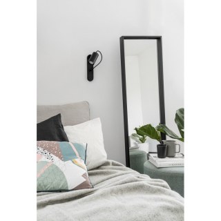 Lampa ścienna KOP F czarna do salonu, korytarza lub sypialni