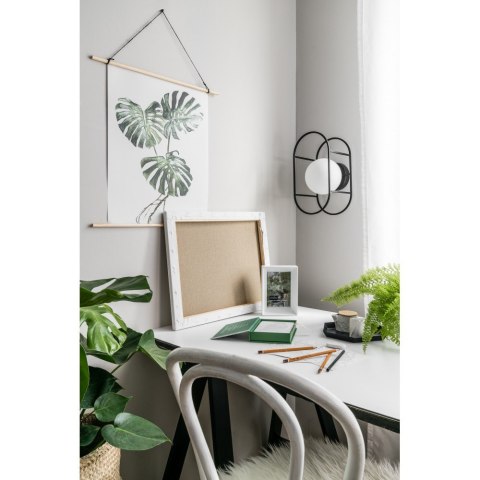 Lampa ścienna KUGLO C czarna do łazienki, korytarza lub eleganckiej strefy przy lustrze