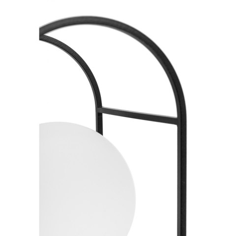 Lampa ścienna KUGLO C czarna do łazienki, korytarza lub eleganckiej strefy przy lustrze