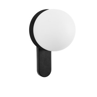 Lampa ścienna KUUL D czarna do salonu, korytarza lub sypialni