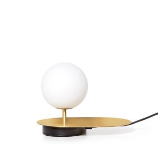 Lampa stołowa HANEA ST mosiądz szczotkowany do salonu, gabinetu lub sypialni