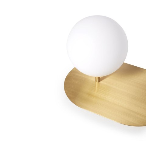 Lampa stołowa HANEA ST mosiądz szczotkowany do salonu, gabinetu lub sypialni