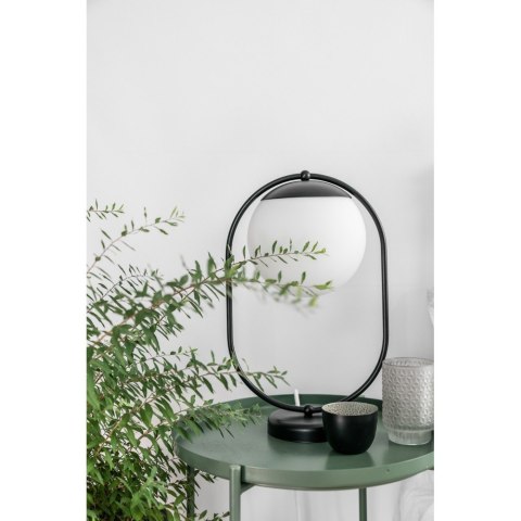 Lampa stołowa KOBAN ST biała do salonu, gabinetu lub sypialni