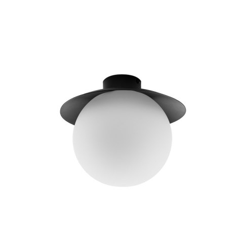 Lampa sufitowa plafon KUUL C czarna do salonu, przedpokoju lub sypialni