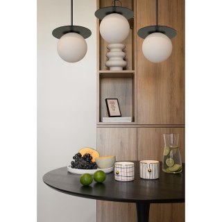 Lampa wisząca BORRA B 3L czarna potrójna do salonu, jadalni lub nad stół