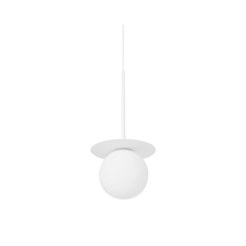Lampa wisząca BORRA B biała do salonu, jadalni lub nad stół