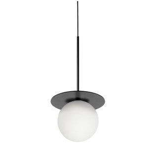 Lampa wisząca BORRA B czarna do salonu, jadalni lub nad stół