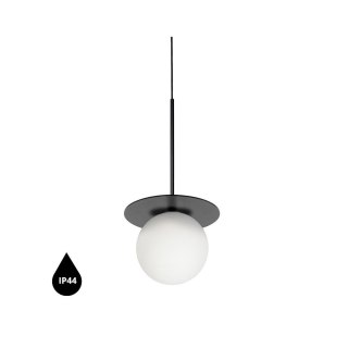 Lampa wisząca BORRA B czarna łazienkowa do salonu, jadalni lub nad stół