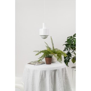 Lampa wisząca ENKEL 1 biała do salonu, jadalni lub nad stół