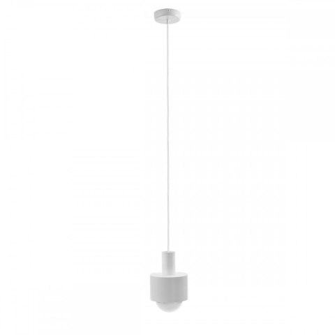 Lampa wisząca ENKEL 1 biała do salonu, jadalni lub nad stół