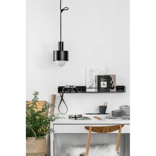 Lampa wisząca ENKEL 1 czarna do salonu, jadalni lub nad stół