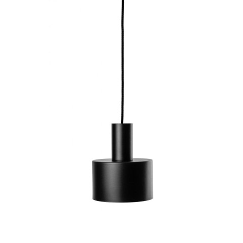 Lampa wisząca ENKEL 1 czarna do salonu, jadalni lub nad stół