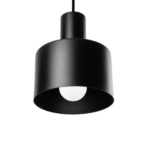Lampa wisząca ENKEL 1 czarna do salonu, jadalni lub nad stół