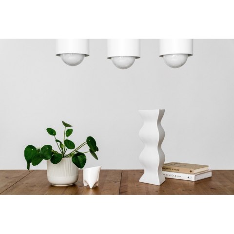 Lampa wisząca ENKEL 3L biała potrójna do salonu, jadalni lub nad stół