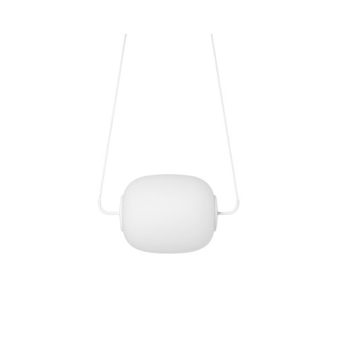Lampa wisząca EPLI biała do salonu, jadalni lub nad stół