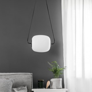 Lampa wisząca EPLI czarna do salonu, jadalni lub nad stół