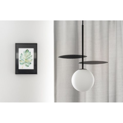 Lampa wisząca FYLLO A czarna do salonu, jadalni  