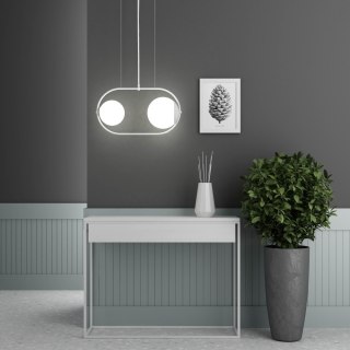 Lampa wisząca KOBAN A biała łazienkowa do salonu, jadalni  