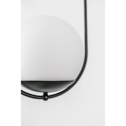 Lampa wisząca KOBAN B czarna do salonu, jadalni  