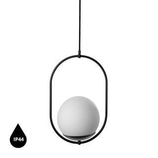 Lampa wisząca KOBAN B czarna łazienkowa do salonu, jadalni  
