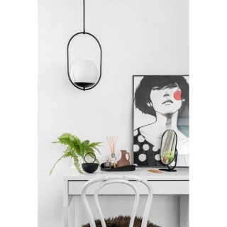 Lampa wisząca KOBAN B czarna łazienkowa do salonu, jadalni  