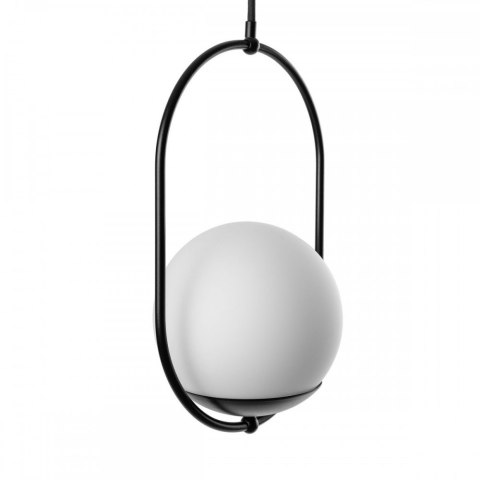 Lampa wisząca KOBAN B czarna łazienkowa do salonu, jadalni  