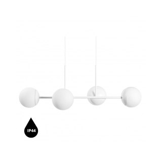 Lampa wisząca KOP E biała łazienkowa do salonu, jadalni  