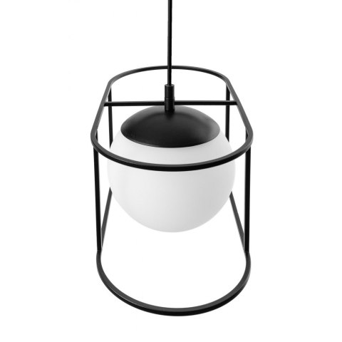 Lampa wisząca KUGLO B czarna łazienkowa do salonu, jadalni  
