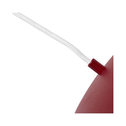 Lampa wisząca KUUL A burgundowa potrójna do salonu, jadalni  