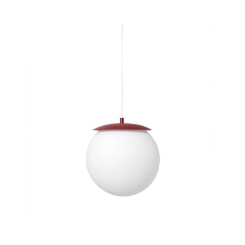 Lampa wisząca KUUL E burgundowa do salonu, jadalni  