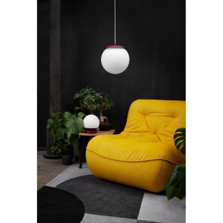 Lampa wisząca KUUL E burgundowa do salonu, jadalni  