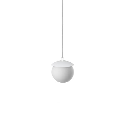 Lampa wisząca KUUL F biała do salonu, jadalni  