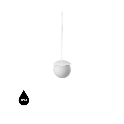 Lampa wisząca KUUL F biała łazienkowa do salonu, jadalni  