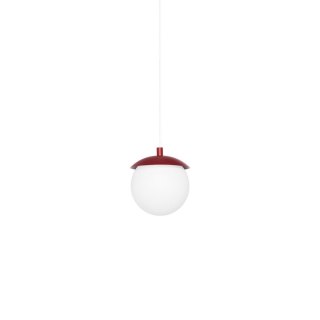 Lampa wisząca KUUL F burgundowa do salonu, jadalni  