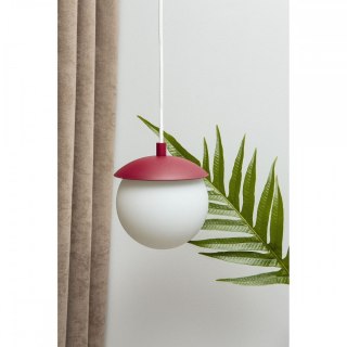 Lampa wisząca KUUL F burgundowa do salonu, jadalni  