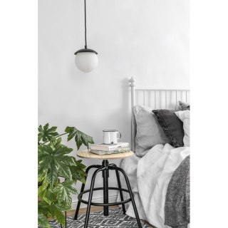 Lampa wisząca KUUL F czarna łazienkowa do salonu, jadalni  