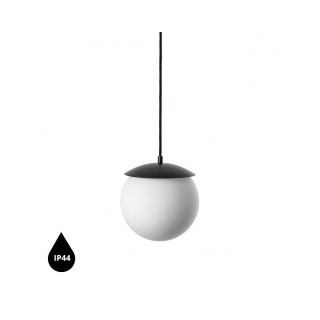 Lampa wisząca KUUL G czarna łazienkowa do salonu, jadalni  