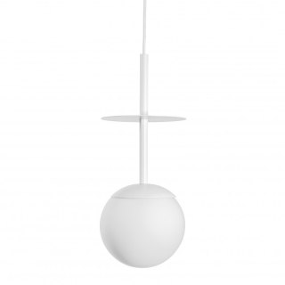 Lampa wisząca PLAAT A biała do salonu, jadalni  