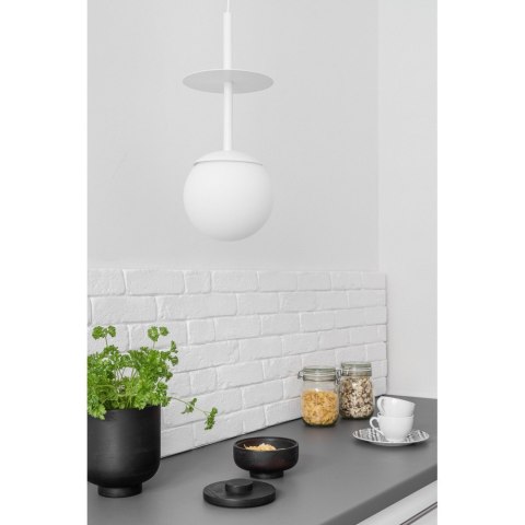 Lampa wisząca PLAAT A biała do salonu, jadalni  