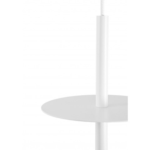 Lampa wisząca PLAAT A biała do salonu, jadalni  