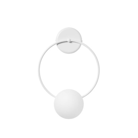 Lampa ścienna FUPPU B biała do salonu, korytarza lub sypialni