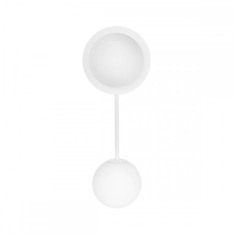 Lampa ścienna FURIKO A biała do salonu, korytarza lub sypialni