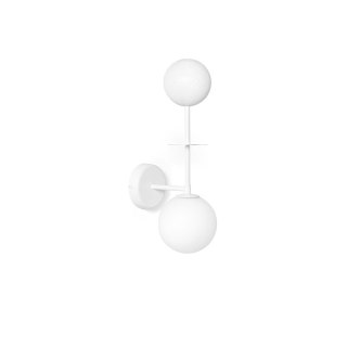 Lampa ścienna OIO B biała do salonu, korytarza lub sypialni