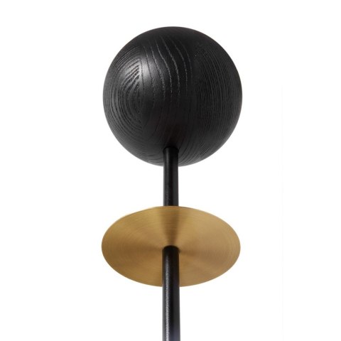 Lampa ścienna OIO B mosiądz szczotkowany do salonu, korytarza lub sypialni