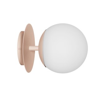 Lampa ścienna PLAAT C beżowa do salonu, korytarza lub sypialni