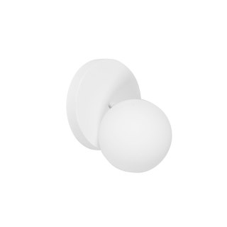 Lampa ścienna REFA A biała do salonu, korytarza lub sypialni