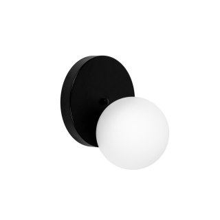 Lampa ścienna REFA A czarna do salonu, korytarza lub sypialni